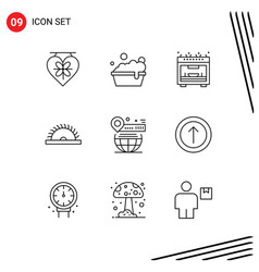 Set 9 Commercial Outlines Pack For Globe Pin