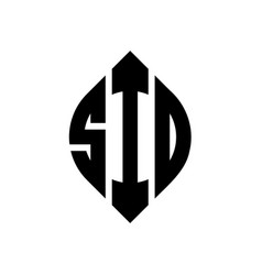 Sid Circle Letter Logo Design