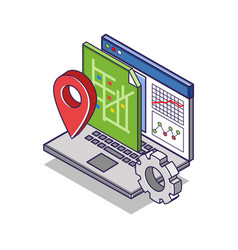 Analysis Of Location Map Data With The Application