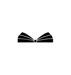 Open Book Flat Icon