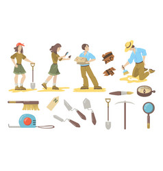 Archeological Tools Set