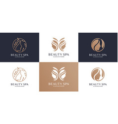 Collection Of Beautiful Women Logo Design