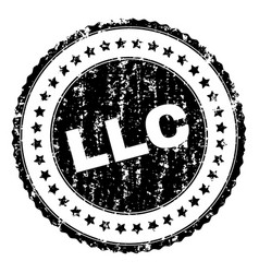 Scratched Textured Llc Stamp Seal