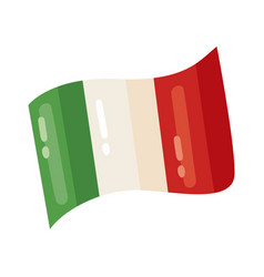 Italian Flag Waving Country