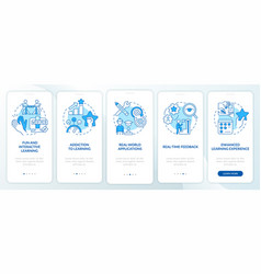 Benefits Of Gamification Blue Onboarding Mobile