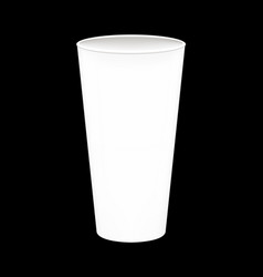 A Blank Soft Drink Cup