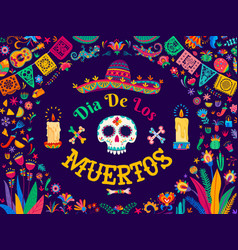 Dia De Los Muertos Or Day Of Dead Calavera Skull