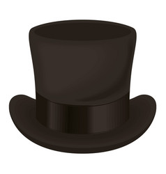 Black Elegant Tophat Accessory