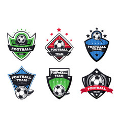 Football Team Badge Set