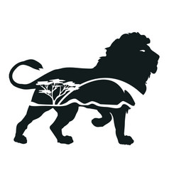 Savana Lion Cut Out High Quality