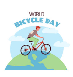 World Bicycle Day Poster