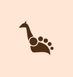 Giraffe Step Logo Template