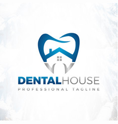 Dental Care House Logo Design