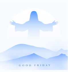 Good Friday Blessings Background For Holiday