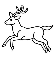 Deer Swims Icon