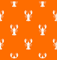 Crawfish Pattern Seamless