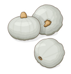 Group Of Crown Prince Squash Clipart