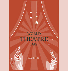 World Theater Day Poster