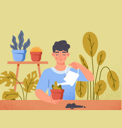 Man Care Of Plants