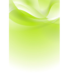 Green Shiny Wavy Background Design