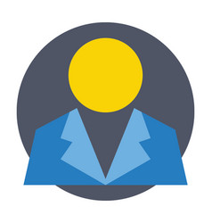 Businessman Flat Icon