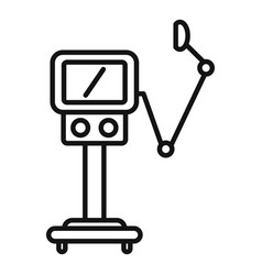 Breath Ventilator Machine Icon Outline