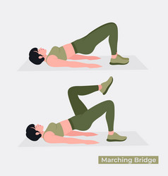 Marching Bridge Exercise