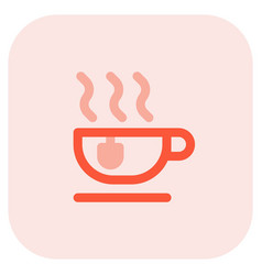 Hot Tea Light Icon Set