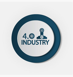 Industry 40 Icontechnology Concept