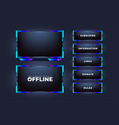 Live Online Gaming Overlay And Streaming Icon