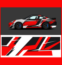 Racing Car Wrap Abstract Strip For Car