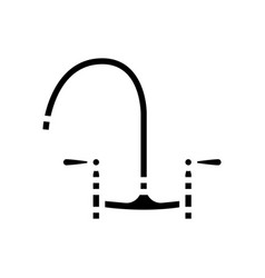 Apartment Faucet Water Glyph Icon