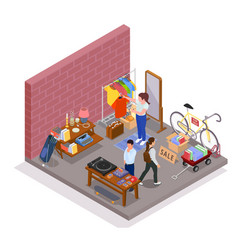 Garage Sale Isometric