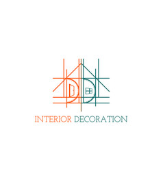 Interior Dd Letter Logo Image