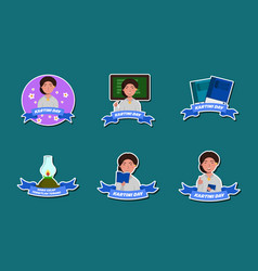 Kartini Day Sticker Set Collection Design