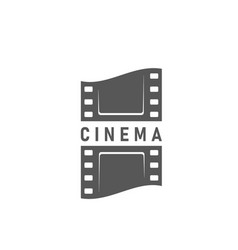 Movie Cinema Film Strip Icon Of Television Channel