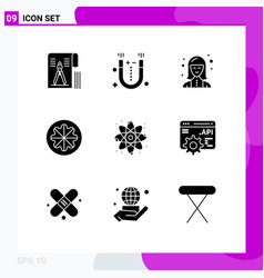 Set 9 Commercial Solid Glyphs Pack