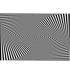 Abstract Op Art Pattern