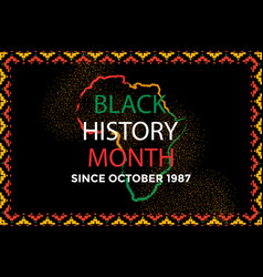 Free Hand Drawn Flat Black History Month Ba