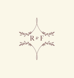 Rf Elegant Wedding Floral Initial Concept