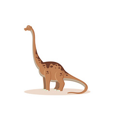 Brachiosaurus Dinosaur Cartoon Character