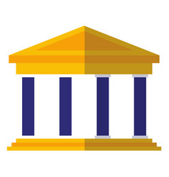 Classical University Building Icon