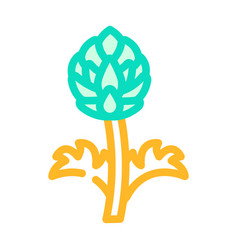 Plant Artichoke Color Icon