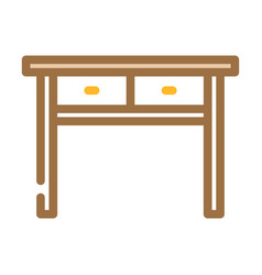 Table Living Room Color Icon