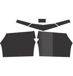 Sports Shorts Design Adjust In Pattern