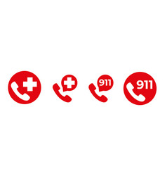 Emergency Call Flat Icon