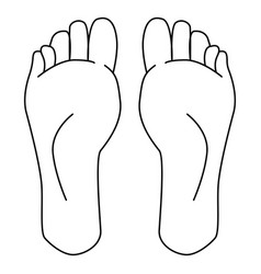 Feet Massage Stroke Icon