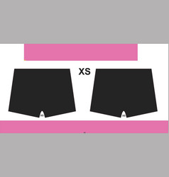 Shorts Design Adjust In Pattern