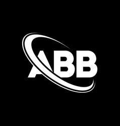 Abb Logo A B Design White Letter Abba