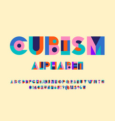 Cubism Font